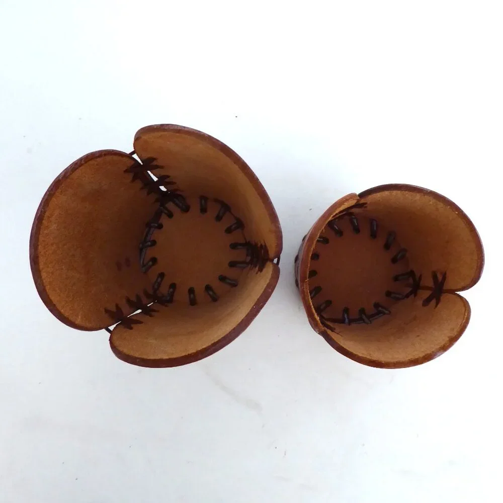 1950’s VINTAGE WESTERN THEMED COWBOY LONGHORN BRAND GLASS SET & WOOD COASTERS - Picture 12 of 16